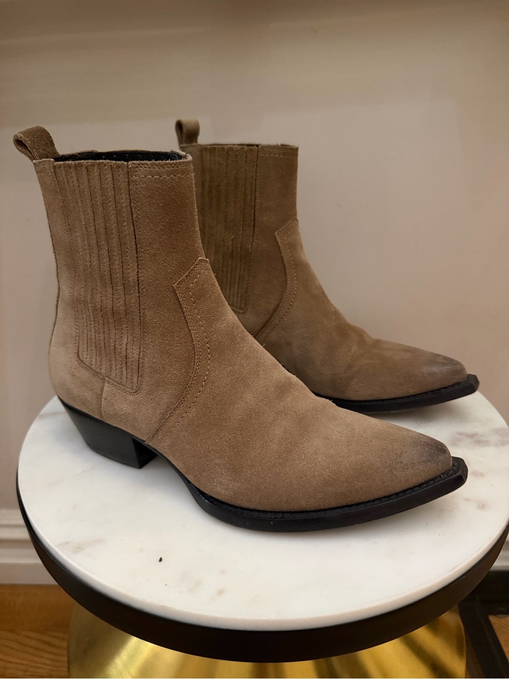 Saint Laurent Western Booties